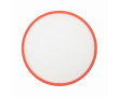 Opvouwbare frisbee met gekleurde rand, 100% te personaliseren kleur granaat