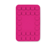 Op maat gemaakte zelfklevende hoes voor telefoon met 26 zuignappen kleur fuchsia