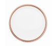 Op maat gemaakte ronde metalen pin om in kleur te personaliseren kleur rose gold