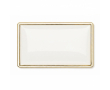 Op maat gemaakte rechthoekige ijzeren pin om te personaliseren kleur goud