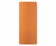 Op maat gemaakte yogamat van PU en kokosrubber kleur oranje