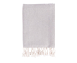 Pareo handdoek van katoen en polyester in één kleur 170 g/m² kleur grijs