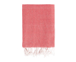 Pareo handdoek van katoen en polyester in één kleur 170 g/m² kleur rood