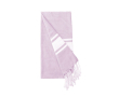 Pareo van gerecycled katoen en polyester in diverse kleuren 150 g/m² kleur lichtroze