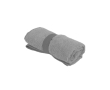 Sporthanddoek van polyester en polyamide met elastiek om op te vouwen kleur grijs