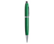 Elegante USB-pen met touchpointer kleur groen
