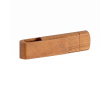 Draaibare houten USB met type-C aansluiting kleur donker hout
