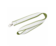 Dubbel-laags lanyard in full colour, op maat gemaakt in Europa kleur olijfgroen