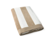 Strandhanddoek van absorberend katoen 420 g/m² en 80x160 cm kleur beige