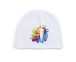 Sportieve wintermuts van polyester en fleece, 280 g/m² kleur wit