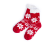Kerst antislip sokken kleur rood