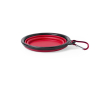 Opvouwbare voer- en drinkbak voor huisdieren, 450 ml kleur rood