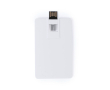 Dubbele USB-kaart, USB/type C, ultradun en inklapbaar kleur wit