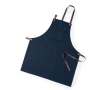 Canvas schort van katoen met meerdere zakken, 340 g/m² kleur marineblauw