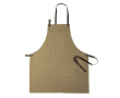 Canvas schort van katoen met meerdere zakken, 340 g/m² kleur bruin