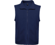 Unisex fleece bodywarmer met rits 300 g/m2 Roly Direct New kleur marineblauw