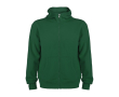 Sweatshirt met capuchon 280 g/m² Roly Direct Montblanc kleur groene fles