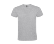 Katoenen t-shirt met korte mouwen 150 g/m² Roly Direct Atomic kleur lichtgrijs