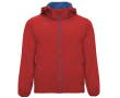 Softshell jas met afneembare capuchon en ritszakken - Roly Direct kleur rood