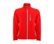 Softshell jas met elastaan 300 g/m² Roly Direct Antartida kleur rood