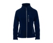 Softshell jas voor dames 300 g/m² Roly Direct Antartida kleur marineblauw