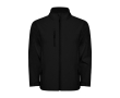 Softshell jas met elastaan 300 g/m² Roly Direct Nebraska kleur zwart