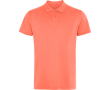 Unisex poloshirt piqué met kraag 210 g/m2 Roly Direct Wos kleur koraal
