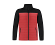 Waterdichte softshell jassen van polyester MKT Cornal kleur rood