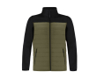 Waterdichte softshell jassen van polyester MKT Cornal kleur miliair groen