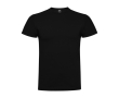 T-shirt van gekamd katoen 180 g/m² Roly Direct Braco kleur zwart