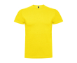 T-shirt van gekamd katoen 180 g/m² Roly Direct Braco kleur geel
