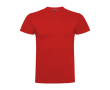 T-shirt van gekamd katoen 180 g/m² Roly Direct Braco kleur rood