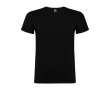 T-shirt van glad gebreid katoen 155 g/m² Roly Direct Beagle kleur zwart