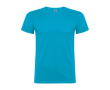 T-shirt van glad gebreid katoen 155 g/m² Roly Direct Beagle kleur turkoois