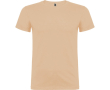 T-shirt van glad gebreid katoen 155 g/m² Roly Direct Beagle kleur lichtbruin