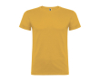 T-shirt van glad gebreid katoen 155 g/m² Roly Direct Beagle kleur donkergeel