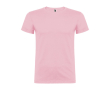 T-shirt van glad gebreid katoen 155 g/m² Roly Direct Beagle kleur lichtroze