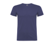 T-shirt van glad gebreid katoen 155 g/m² Roly Direct Beagle kleur jeans blauw