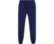 Unisex katoenen joggingbroek met zijzakken 390 g/m² Roly kleur marineblauw