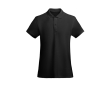 Dames polo van biologisch katoen 210 g/m² Roly Direct Prince kleur zwart