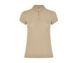 Dames poloshirt van piqué katoen 200 g/m² Roly Direct Star kleur zand