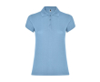 Dames poloshirt van piqué katoen 200 g/m² Roly Direct Star kleur lichtblauw