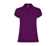 Dames poloshirt van piqué katoen 200 g/m² Roly Direct Star kleur paars