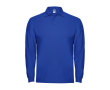 Poloshirt met lange mouwen 220 g/m² Roly Direct Estrella kleur koningsblauw