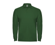 Poloshirt met lange mouwen 220 g/m² Roly Direct Estrella kleur groene fles