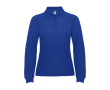 Dames polo met lange mouwen 220 g/m² Roly Direct Estrella kleur koningsblauw
