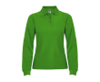 Dames polo met lange mouwen 220 g/m² Roly Direct Estrella kleur bosgroen
