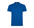 Heren poloshirt van piqué katoen 200 g/m² Roly Direct Star kleur koningsblauw