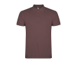 Heren poloshirt van piqué katoen 200 g/m² Roly Direct Star kleur onverzadigd rood