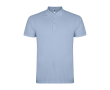 Heren poloshirt van piqué katoen 200 g/m² Roly Direct Star kleur gewassen blauw